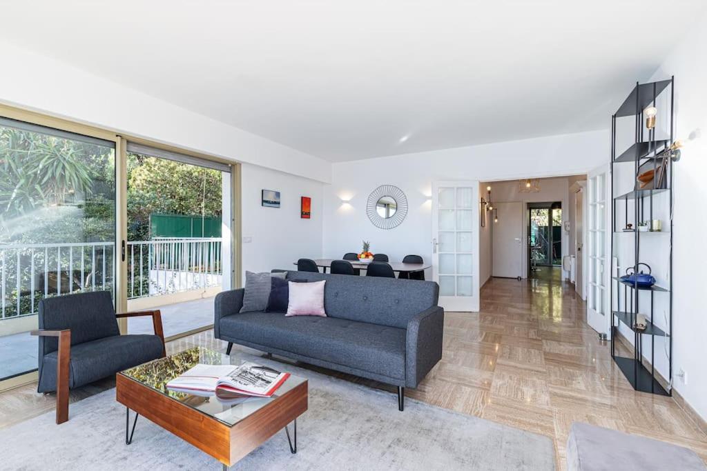 Villefranche Sur Mer:Appartement-Villa, Vue Mer, Jardin, Parking. Exterior foto