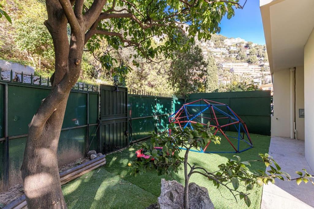 Villefranche Sur Mer:Appartement-Villa, Vue Mer, Jardin, Parking. Exterior foto