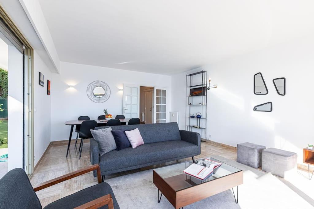Villefranche Sur Mer:Appartement-Villa, Vue Mer, Jardin, Parking. Exterior foto